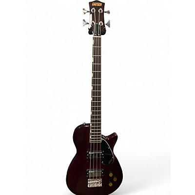 Used Gretsch Guitars Streamliner Jet Club Wine Red Electric Bass Guitar