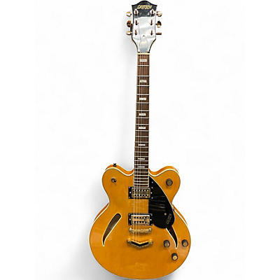 Used Gretsch Guitars Streamliner Limited-Edition Center Block Cat-Eye With V-Stop Vintage Natural Hollow Body Electric Guitar