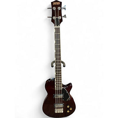 Used Gretsch Guitars Stteamliner jet club Black Cherry Electric Bass Guitar