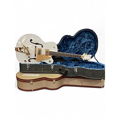 Used Gretsch Guitars Synchromatic Falcon Alpine White Hollow Body Electric Guitar