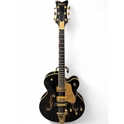 Used Gretsch Guitars Synchromatic Falcon Hollowbody Black Hollow Body Electric Guitar