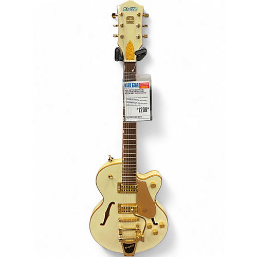 Used Gretsch Guitars THE CHRIS ROCHA Antique Ivory Hollow Body Electric Guitar Antique Ivory