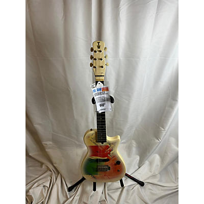 Gretsch Guitars Used Gretsch Guitars THE TRAVELING WILBURY GUITAR Vintage White Electric Guitar