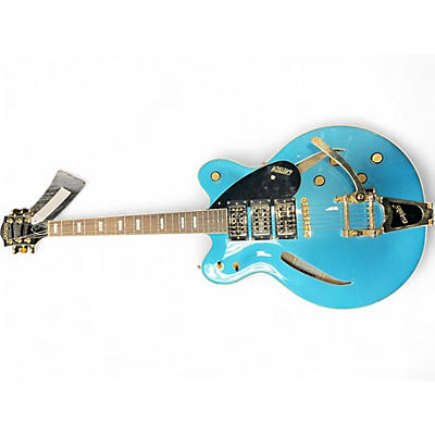 Used Gretsch Guitars cat cv Blue Hollow Body Electric Guitar