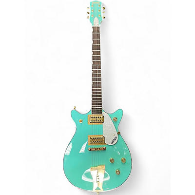 Used Gretsch Guitars electromatic G5237 double jet Surf Green Solid Body Electric Guitar