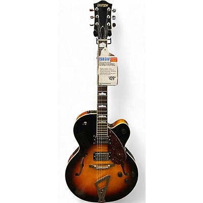 Gretsch Guitars Used Gretsch Guitars g2420/aBB 3 Color Sunburst Hollow Body Electric Guitar