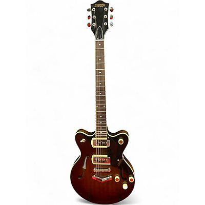 Used Gretsch Guitars g2655-p90 brownstone Walnut Hollow Body Electric Guitar