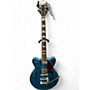 Used Gretsch Guitars Used Gretsch Guitars g2657t Ocean Turquoise Hollow Body Electric Guitar Ocean Turquoise