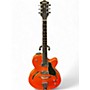 Used Gretsch Guitars Used Gretsch Guitars g3161 Orange Hollow Body Electric Guitar Orange