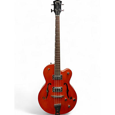 Used Gretsch Guitars g5123b orange Electric Bass Guitar