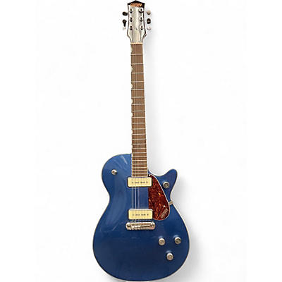 Used Gretsch Guitars g5210 p90 Blue Solid Body Electric Guitar