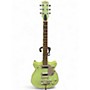 Used Gretsch Guitars g5232t Green Solid Body Electric Guitar Green