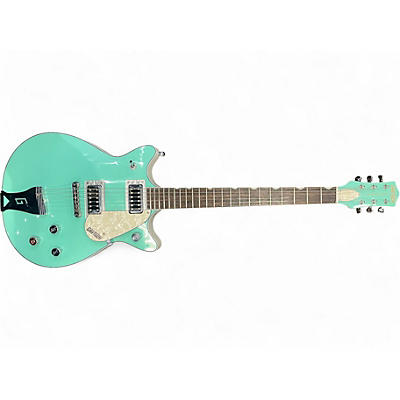 Used Gretsch Guitars g5237 double jet Seafoam Green Solid Body Electric Guitar