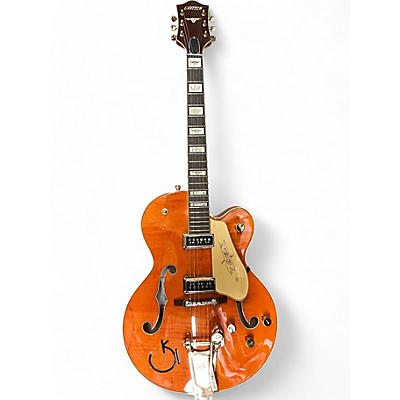 Gretsch Guitars Used Gretsch Guitars g6120t-55 vintage orange Hollow Body Electric Guitar