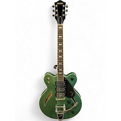 Used Gretsch Guitars g627T Emerald Green Hollow Body Electric Guitar
