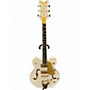Used Gretsch Guitars g6636t white falcon white Hollow Body Electric Guitar white