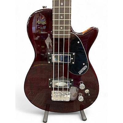 Used Gretsch Guitars jet club streamliner sgl cutaway Walnut Electric Bass Guitar