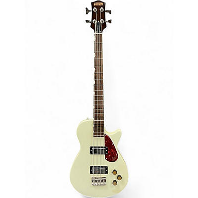Used Gretsch Guitars streamliner jet club Antique White Electric Bass Guitar