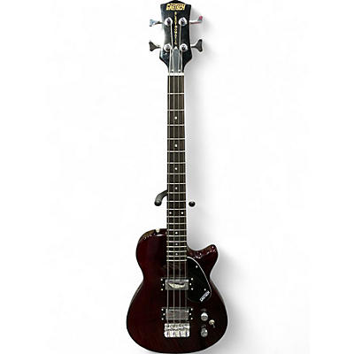 Used Gretsch Guitars streamliner jet club bass Burgundy Electric Bass Guitar
