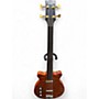 Used Grez Mendocino Fretless Left Handed Natural Electric Bass Guitar Natural