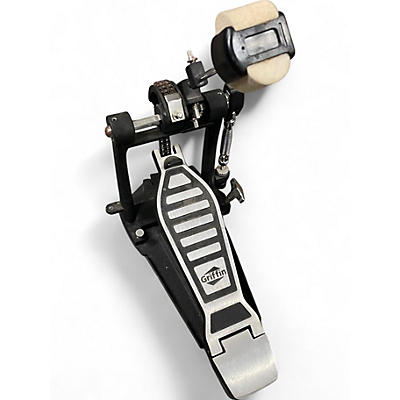 Used Griffin DOUBLE CHAIN BASS DRUM  PEDAL Single Bass Drum Pedal