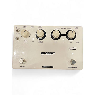 Used Grobert Effects The One Chorus White Effect Pedal