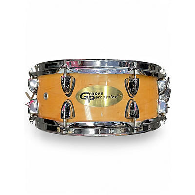 Used Groove Percussion 13in Snare Natural Drum