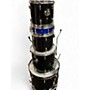 Used Groove Percussion 5 Piece Drumset Black Drum Kit Black