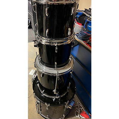 Groove Percussion Used Groove Percussion 5 piece 5-PIECE DRUM KIT Black Drum Kit