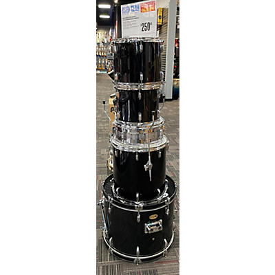 Groove Percussion Used Groove Percussion 5 piece Unknown Black Drum Kit