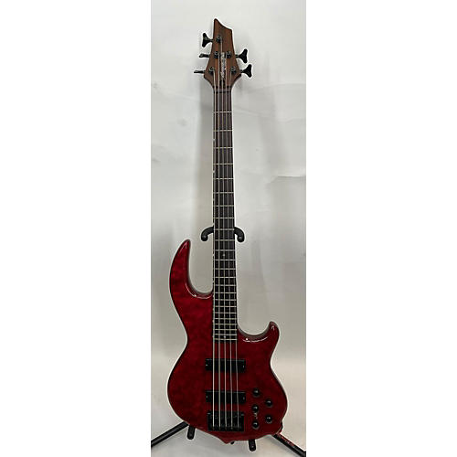 Groove Tools Used Groove Tools Conklin Red Electric Bass Guitar Red