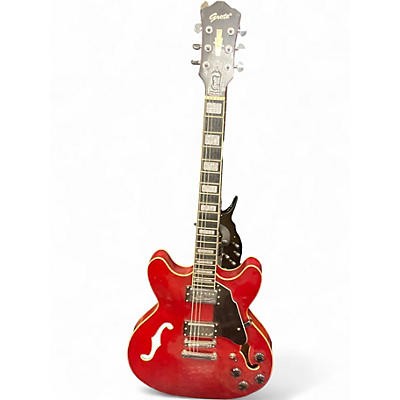 Used Grote 335 Red Hollow Body Electric Guitar