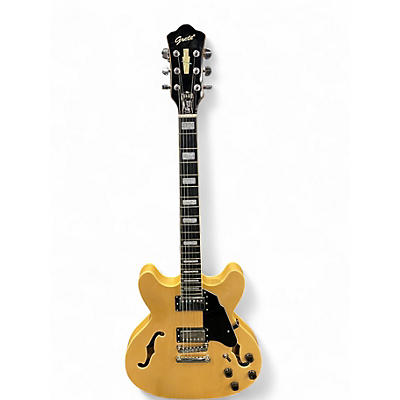 Used Grote 335-Style Natural Hollow Body Electric Guitar