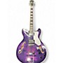 Used Grote GROTE Purple Hollow Body Electric Guitar Purple