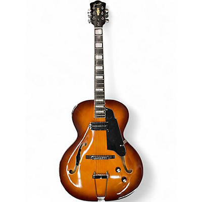 Used Grote GT335 CHERRY RED Hollow Body Electric Guitar