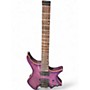 Used Grote HEADLESS PURPLE Solid Body Electric Guitar PURPLE