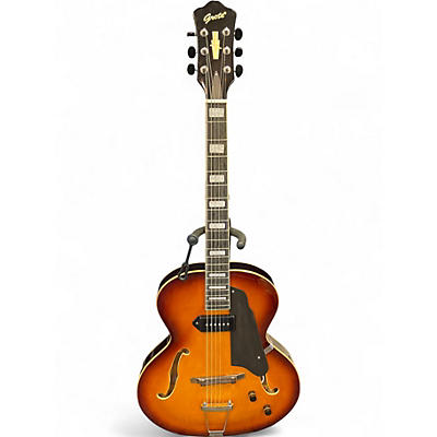 Used Grote JAZZ Sunburst Hollow Body Electric Guitar