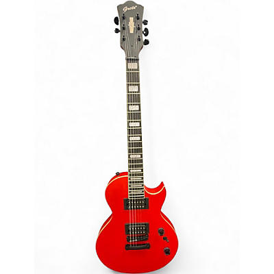 Used Grote LP  Fiesta Red Solid Body Electric Guitar