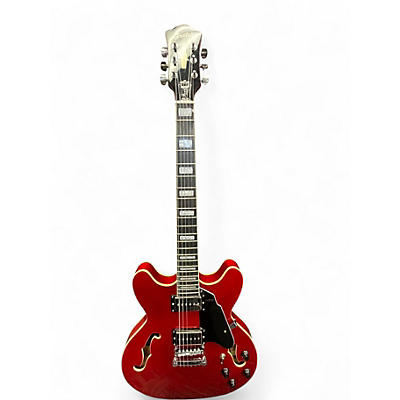 Used Grote SEMIHOLLOW Red Hollow Body Electric Guitar