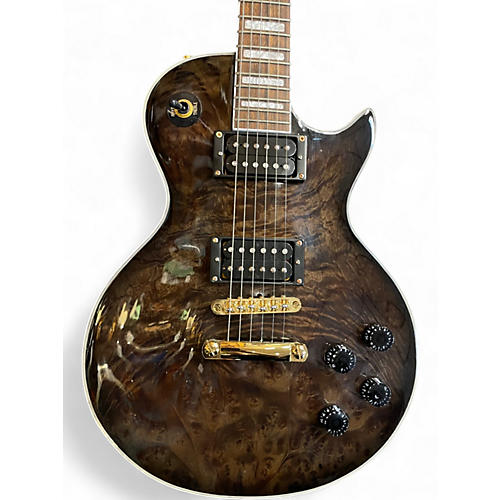 Used Grote SINGLE CUT Trans Brown Solid Body Electric Guitar Trans Brown