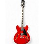 Used Grote Semi Hollow Red Hollow Body Electric Guitar Red
