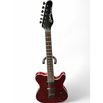 Used Grote gt-150  Red Solid Body Electric Guitar