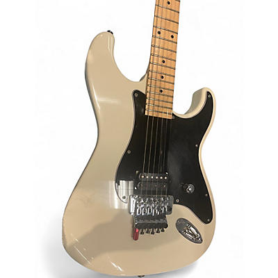 Used Grover Jackson gj2 Black and White Solid Body Electric Guitar