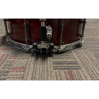 Grover Pro Used Grover Pro 5.5X14 GX1 Maple Symphonic Drum Red