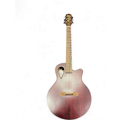 Used Gruhn versitar Natural Acoustic Electric Guitar Natural