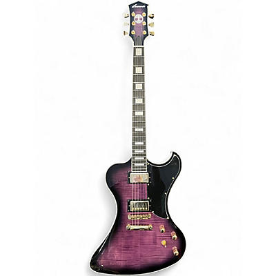 Used Grzenia Royale Purple Solid Body Electric Guitar