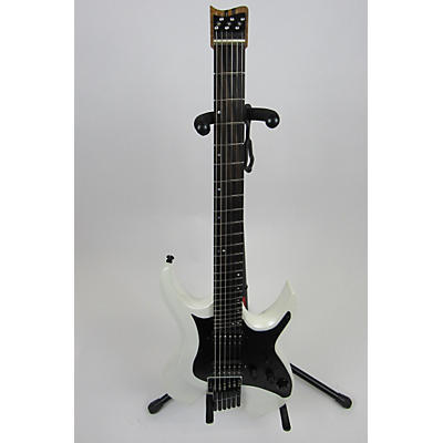 Used Gtrs W800 White Solid Body Electric Guitar