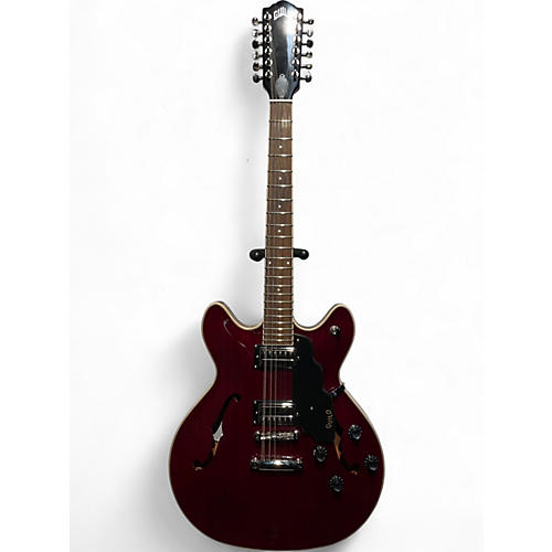 Used Guild 1-12DC/CHR Dakota Red Hollow Body Electric Guitar Dakota Red