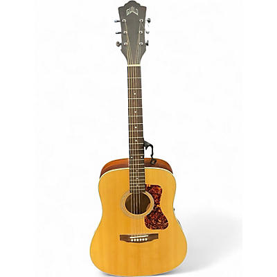Used Guild 240E Natural Acoustic Electric Guitar
