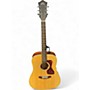 Used Guild 240E Natural Acoustic Electric Guitar Natural